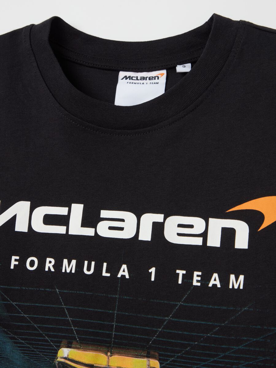 Cotton T-shirt with Formula 1 print_5
