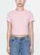 &Rho;&omicron;&zeta; cropped T-shirt &alpha;&pi;ό 100% &beta;&alpha;&mu;&beta;ά&kappa;&iota; &mu;&epsilon; &gamma;&rho;&alpha;&phi;&iota;&kappa;ό &tau;ύ&pi;&omega;&mu;&alpha;, &kappa;&alpha;&nu;&omicron;&nu;&iota;&kappa;ή &epsilon;&phi;&alpha;&rho;&mu;&omicron;&gamma;ή_3
