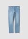Hellblaue Skinny-Jeans aus Stretch-Baumwolle_0