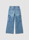 &Gamma;&alpha;&lambda;ά&zeta;&iota;&omicron; cargo &tau;&zeta;&iota;&nu; &alpha;&pi;ό 100% &beta;&alpha;&mu;&beta;&alpha;&kappa;&epsilon;&rho;ό denim, relaxed fit &gamma;&iota;&alpha; &kappa;&omicron;&rho;ί&tau;&sigma;&iota;_5