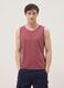 Pink pure cotton vest top_0