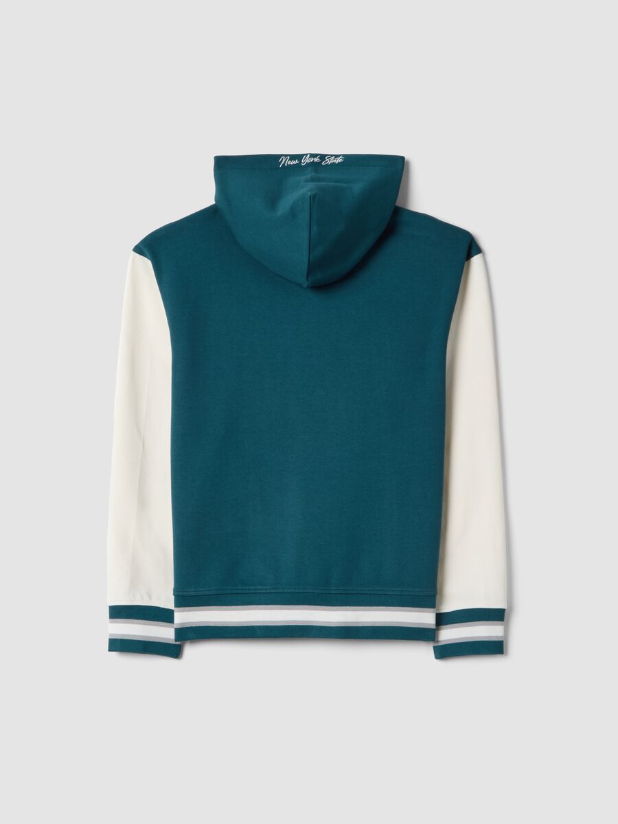 Jungen-Multicolor-Kapuzenpullover aus reiner Baumwolle im relaxten Schnitt_4