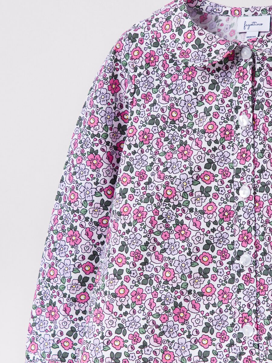 Poplin shirt with floral pattern_2