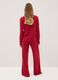 Dark red viscose-blend crew-neck pyjama set_2