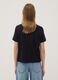 Black relaxed-fit pure cotton short-sleeve T-shirt_3