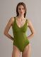 Green stretch fabric swimsuit_2