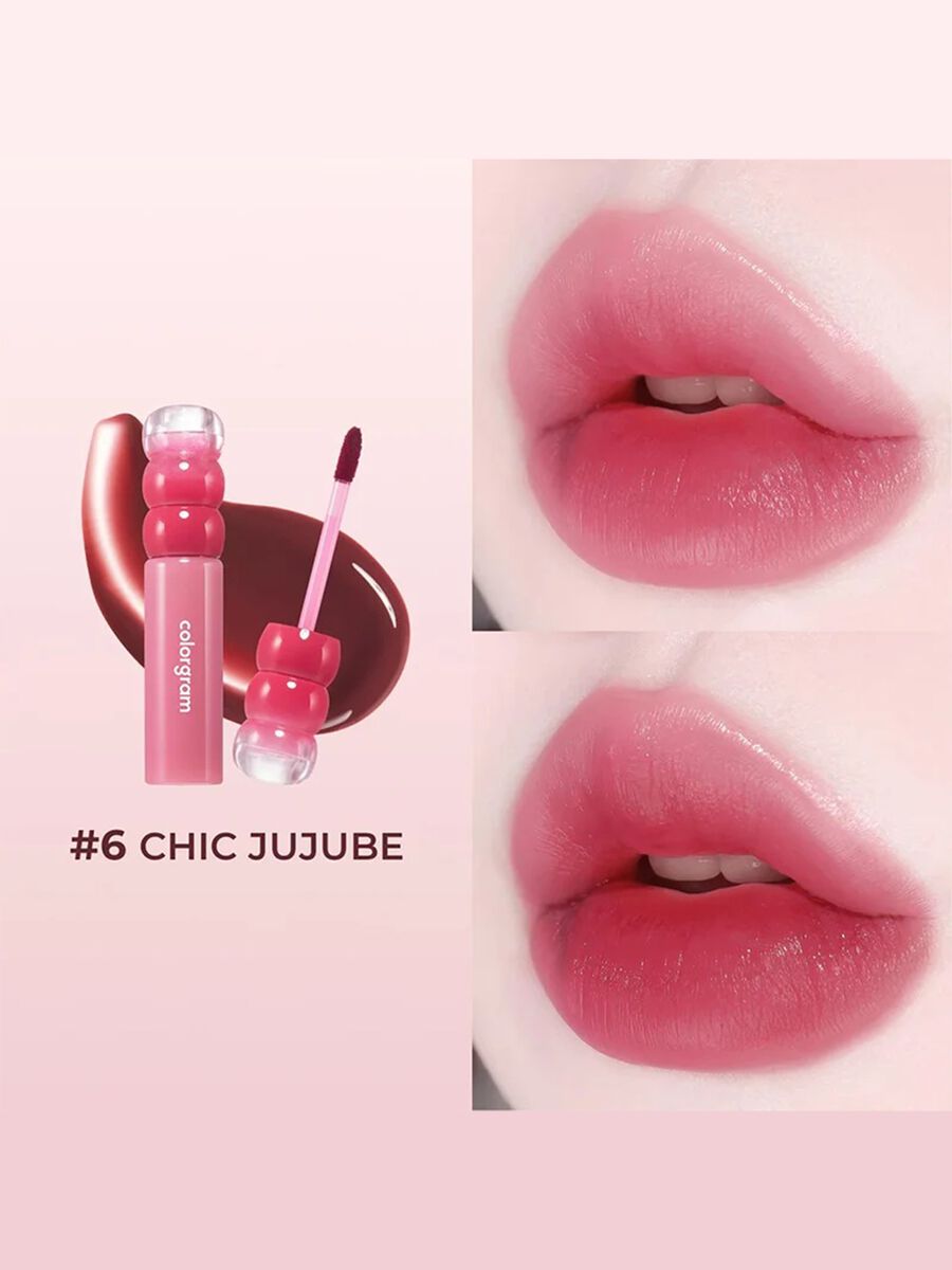 Fruity Water Tint #06 Chic Jujube 2.8g - Korean make-up_1