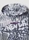 Sweatshirt branca com capuz em mistura de algod&atilde;o com estampado graffiti all over para rapaz_4