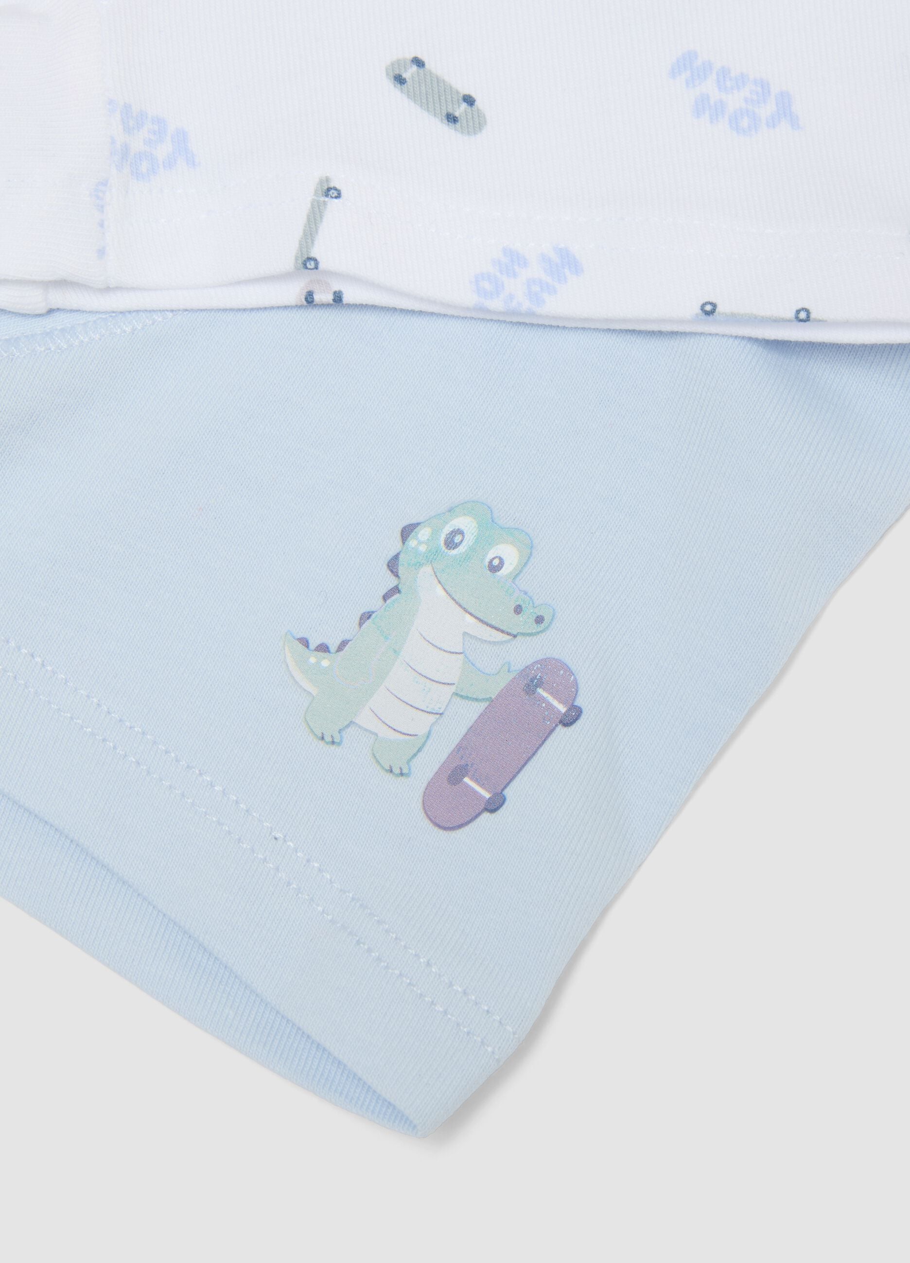 3-pack of multicolour organic cotton boxers for babies and toddlers