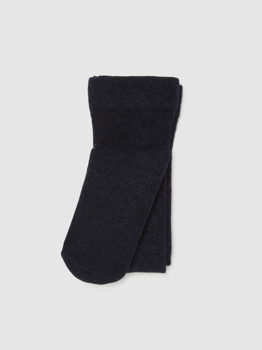 Blue Tights in Stretch Fabric_0