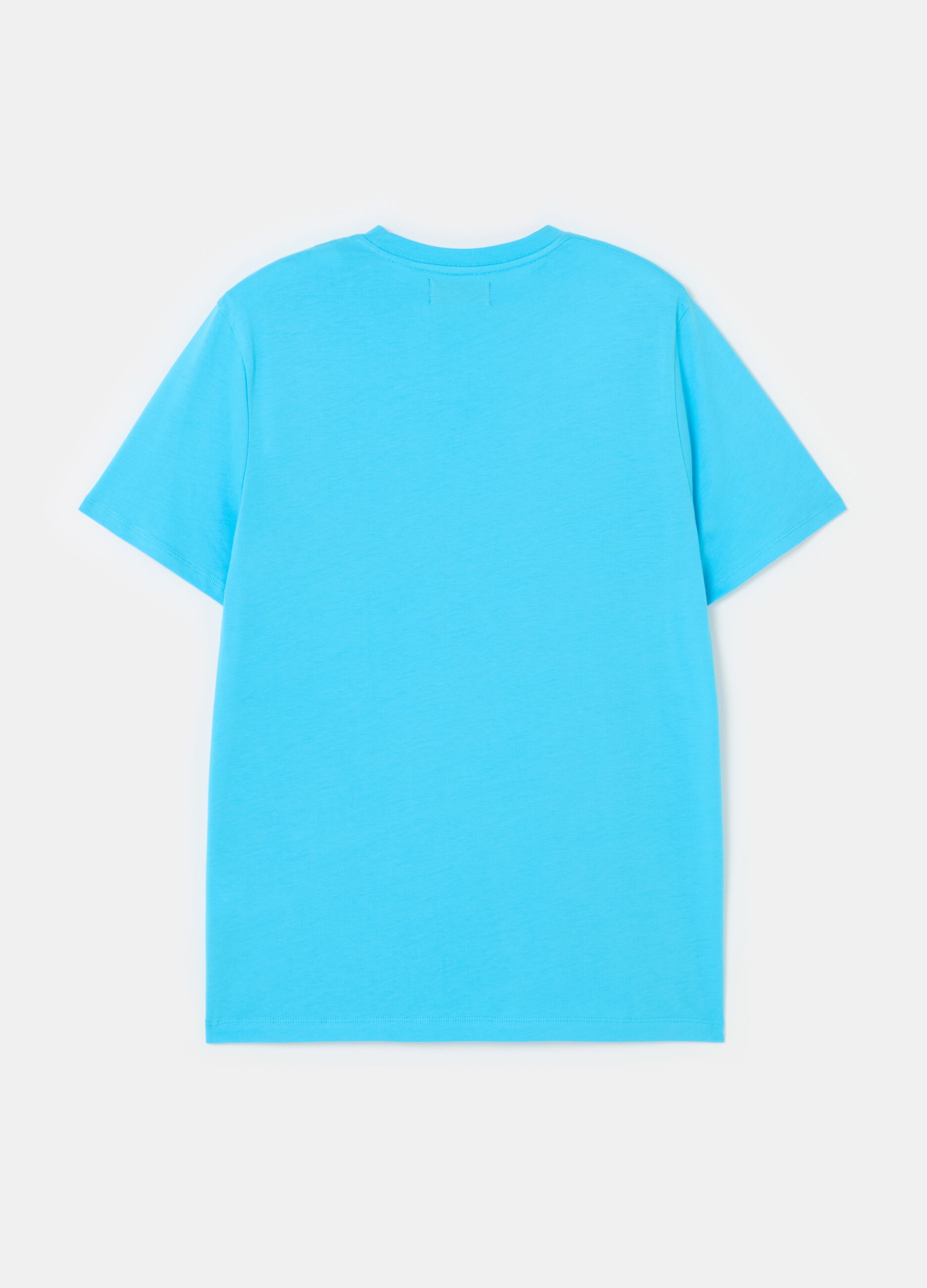 Supima cotton T-shirt with pocket