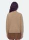 Beige stretch wool crew-neck jumper, oversized fit_3