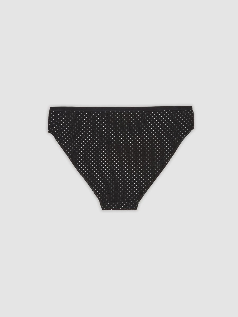 5er-Pack schwarze Slips aus Stretchmaterial_1