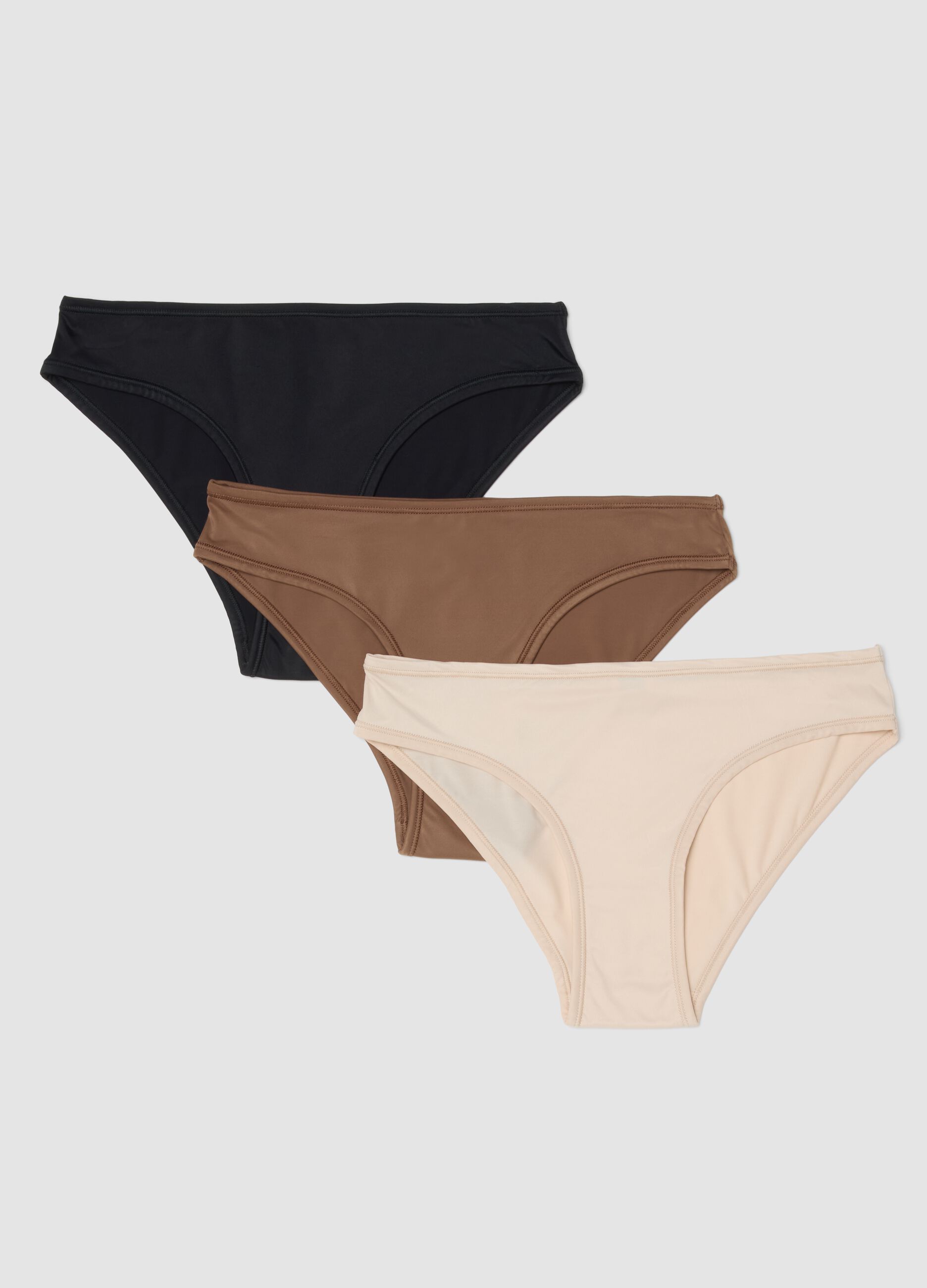 Multicolour Regular Fit Briefs Tripack