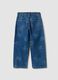 Cotton-viscose blend denim jeans with gaming print_1