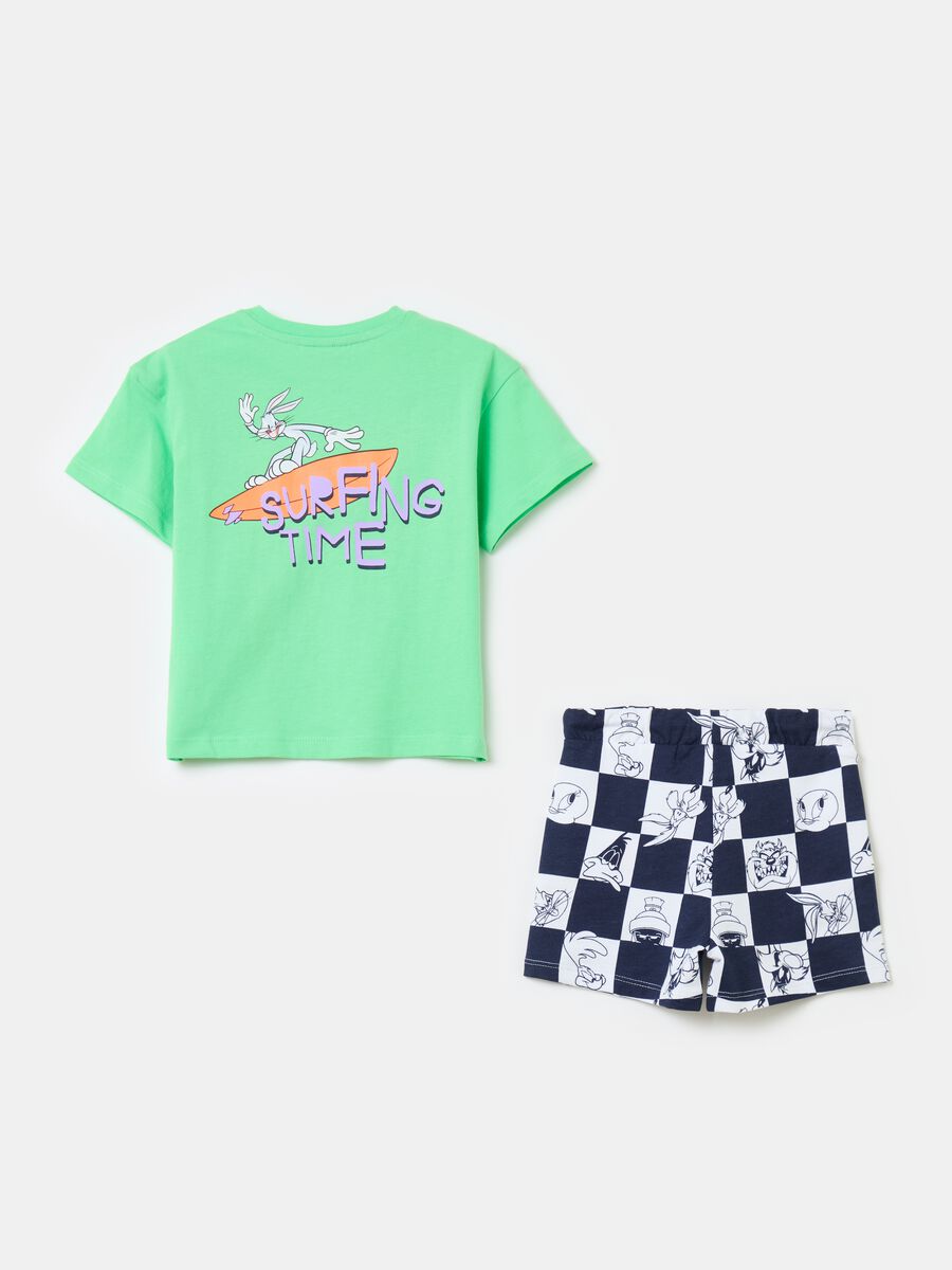 Jogging set with Bugs Bunny surfer print_1