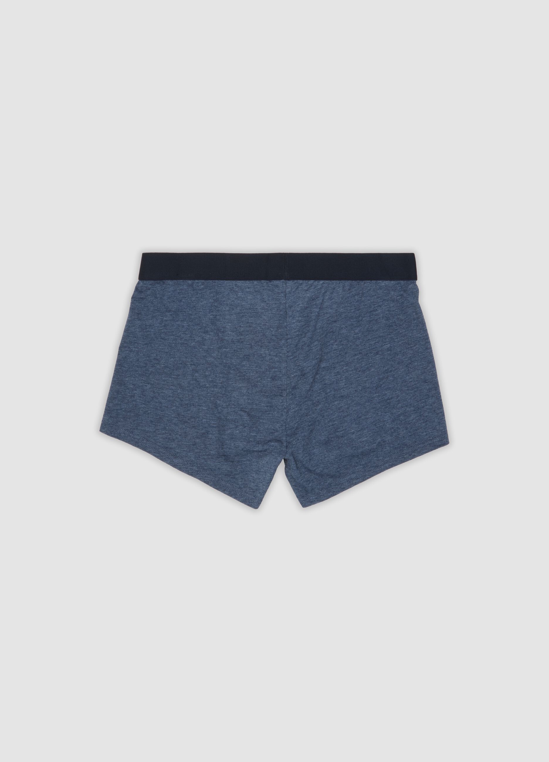 Five-pack of multicolour stretch organic cotton boxers