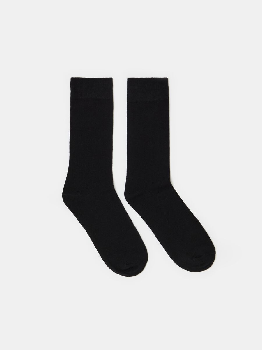 Three-pair pack midi socks in organic cotton_1