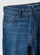 Vaqueros azul slim fit de algod&oacute;n el&aacute;stico con cinco bolsillos_5