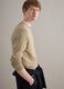 Beiger Pullover aus reiner Baumwolle_3