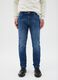 Jeans Azul Slim Fit em Denim_1