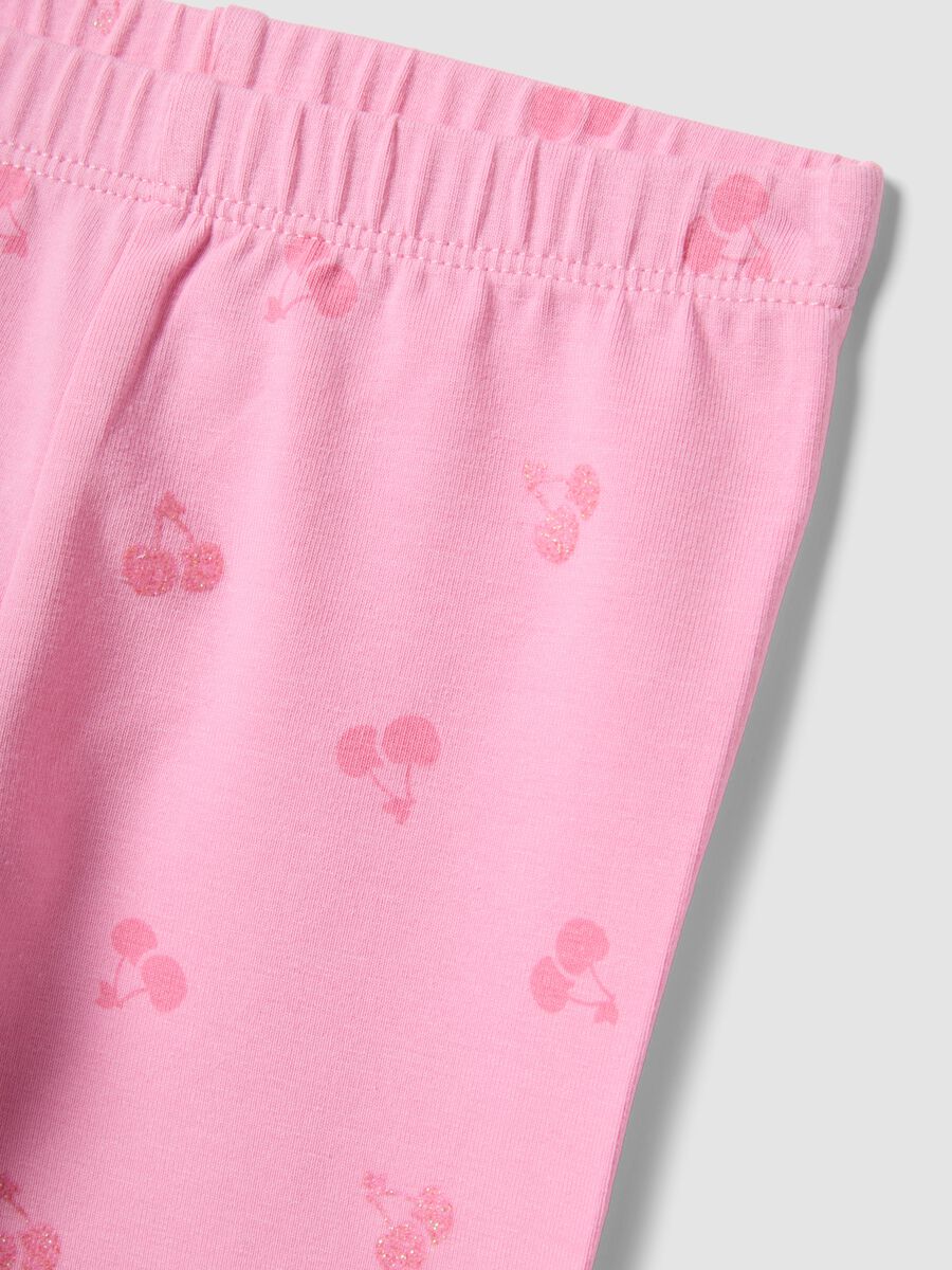 2er-Pack mehrfarbige Leggings aus Stretch-Baumwolle f&uuml;r Baby-M&auml;dchen_3