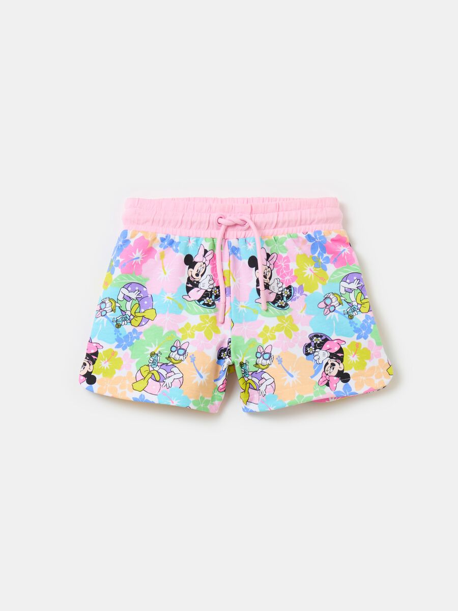 Shorts with Hawaiian Minnie Mouse and Daisy Duck print_0