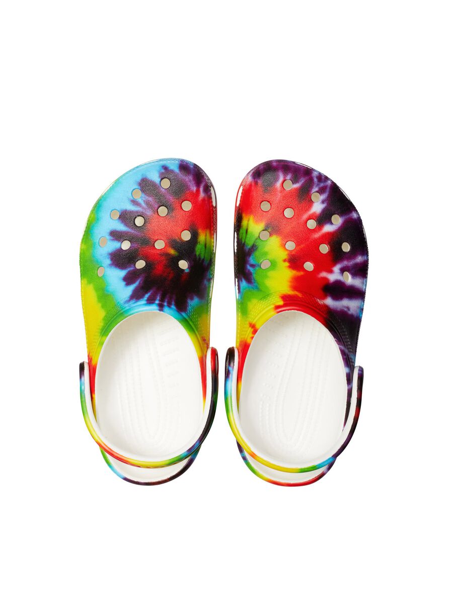 Crocs Classic Lined Clogs with Tie Dye print_1