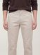 Cal&ccedil;as chino cinzentas slim fit em lyocell e algod&atilde;o el&aacute;stico_1