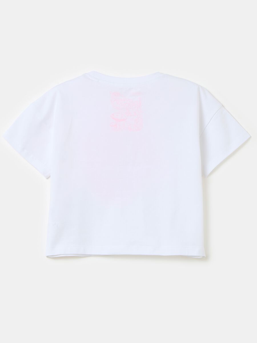 Camiseta de algodón con estampado corazón_1