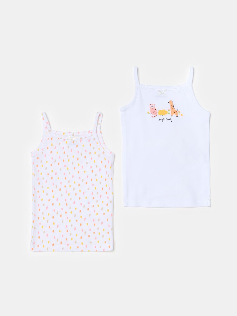 Two-pack under vests with animals print_0