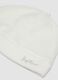 Cappello bianco in puro cotone organico per neonati_2