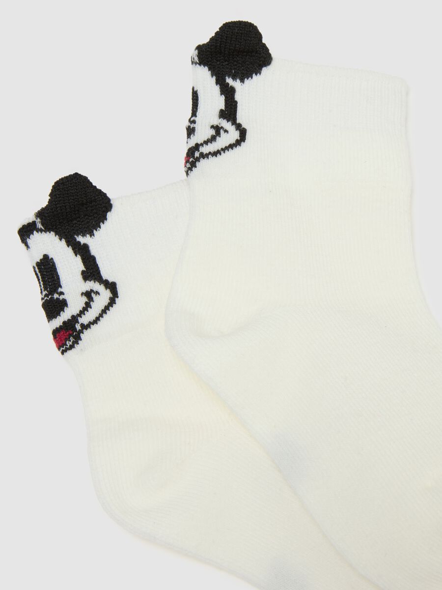 Zweierpack multicolor Socken aus Baumwollmischung f&uuml;r Babys mit Disney-Stickerei_2