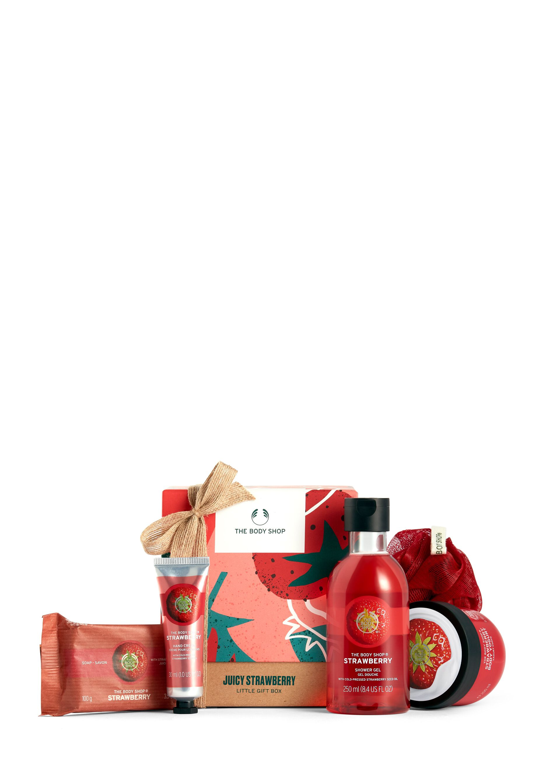 The Body Shop small strawberry gift box