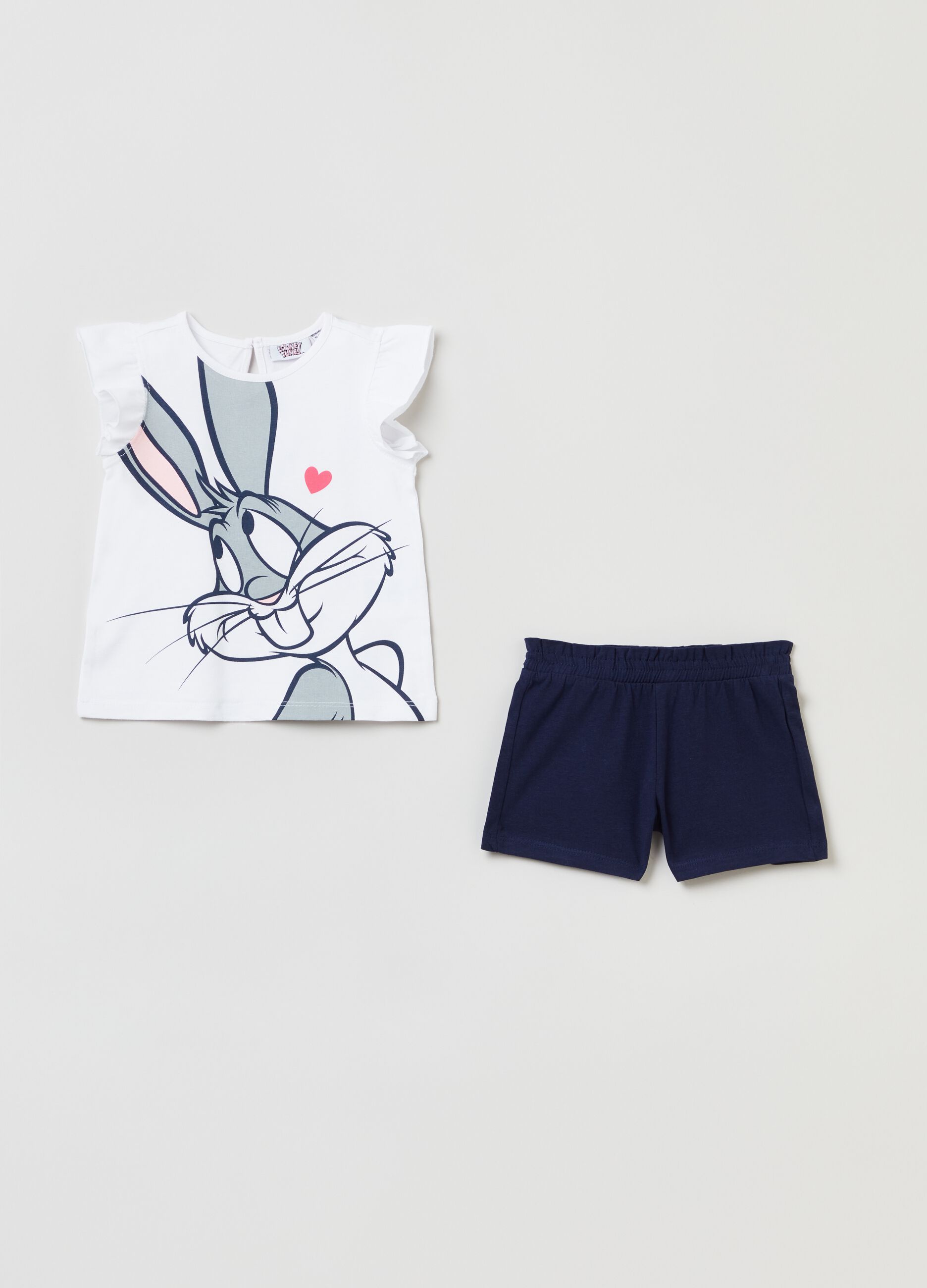 Pack jogging camiseta y shorts Bugs Bunny