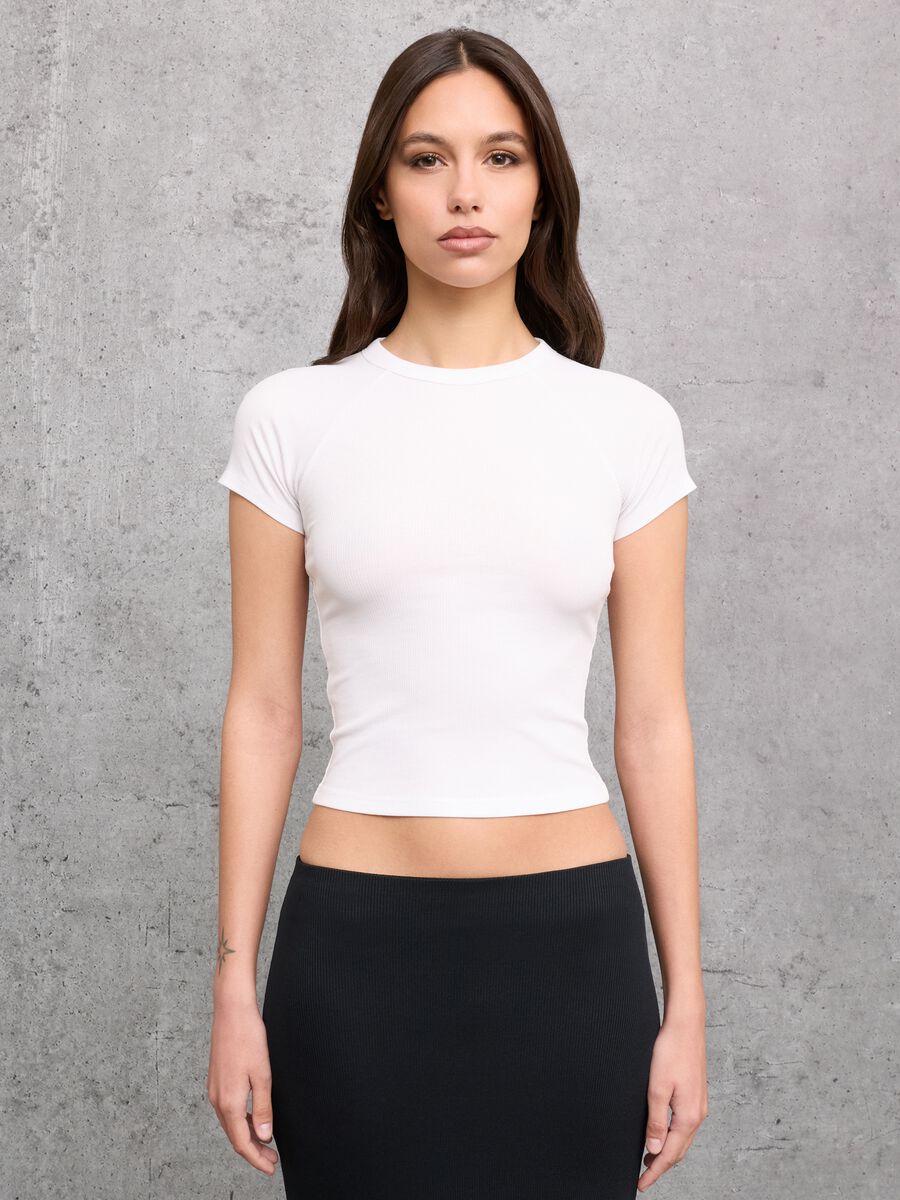 Ribbed Perfect White T-shirt_0