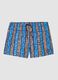Multicolour geometric print swim shorts_4