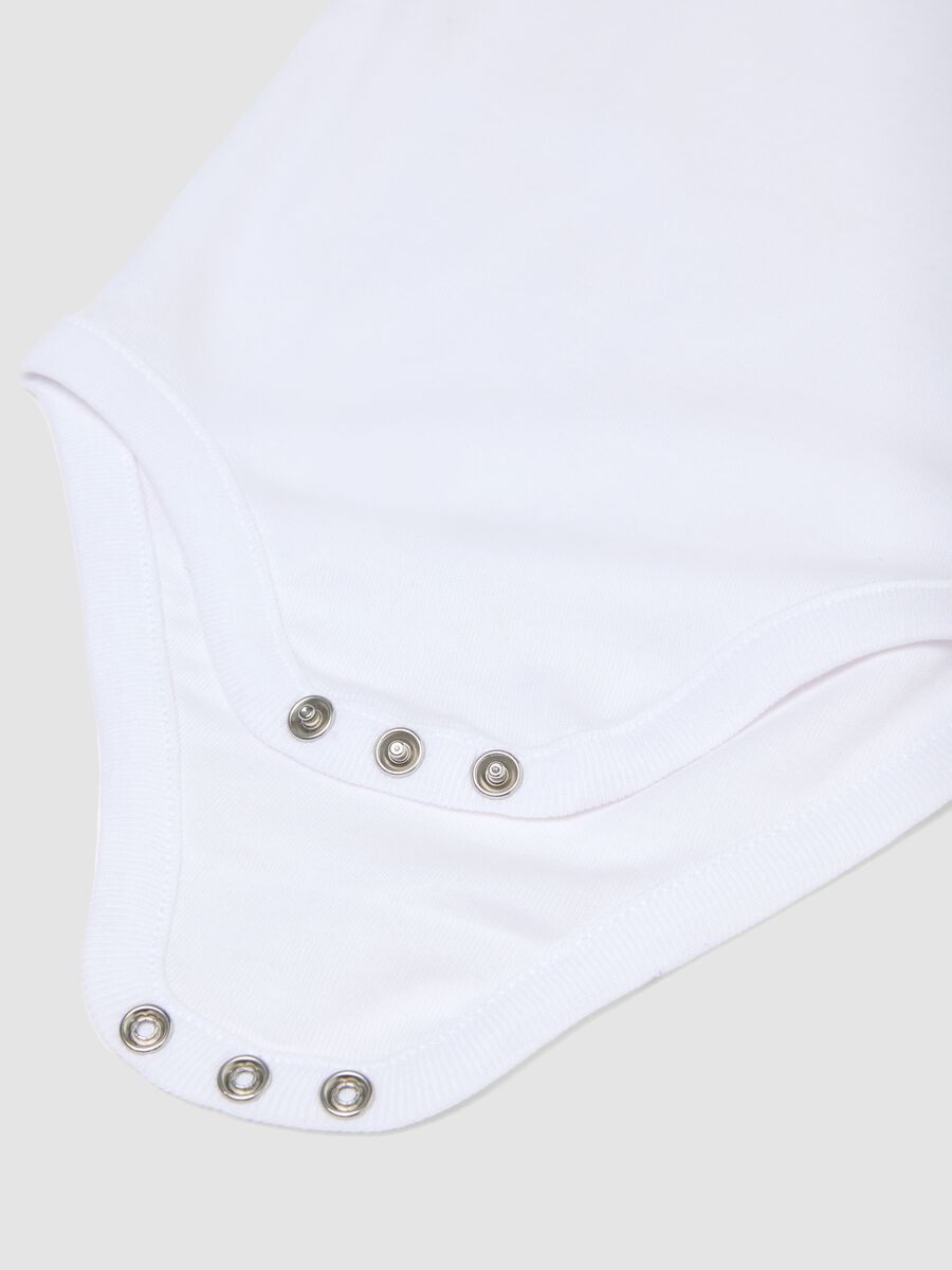 Baby multicolour pure cotton bodysuit tripack with fruit_3