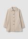 Light beige jacket regular fit with buttons_4