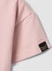 Rosa cropped T-Shirt aus Stretch-Baumwolle mit Print f&uuml;r M&auml;dchen_3