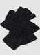 Black stretchy lurex gloves_1