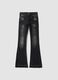 Slim Flare Black Washed Denim_0
