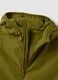 Giacca antipioggia verde con cappuccio e zip per ragazzo_5