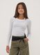 Grey stretch-cotton T-shirt with slim-fit straps_2