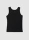 2-pack of black vests in pure extra-fine cotton_5