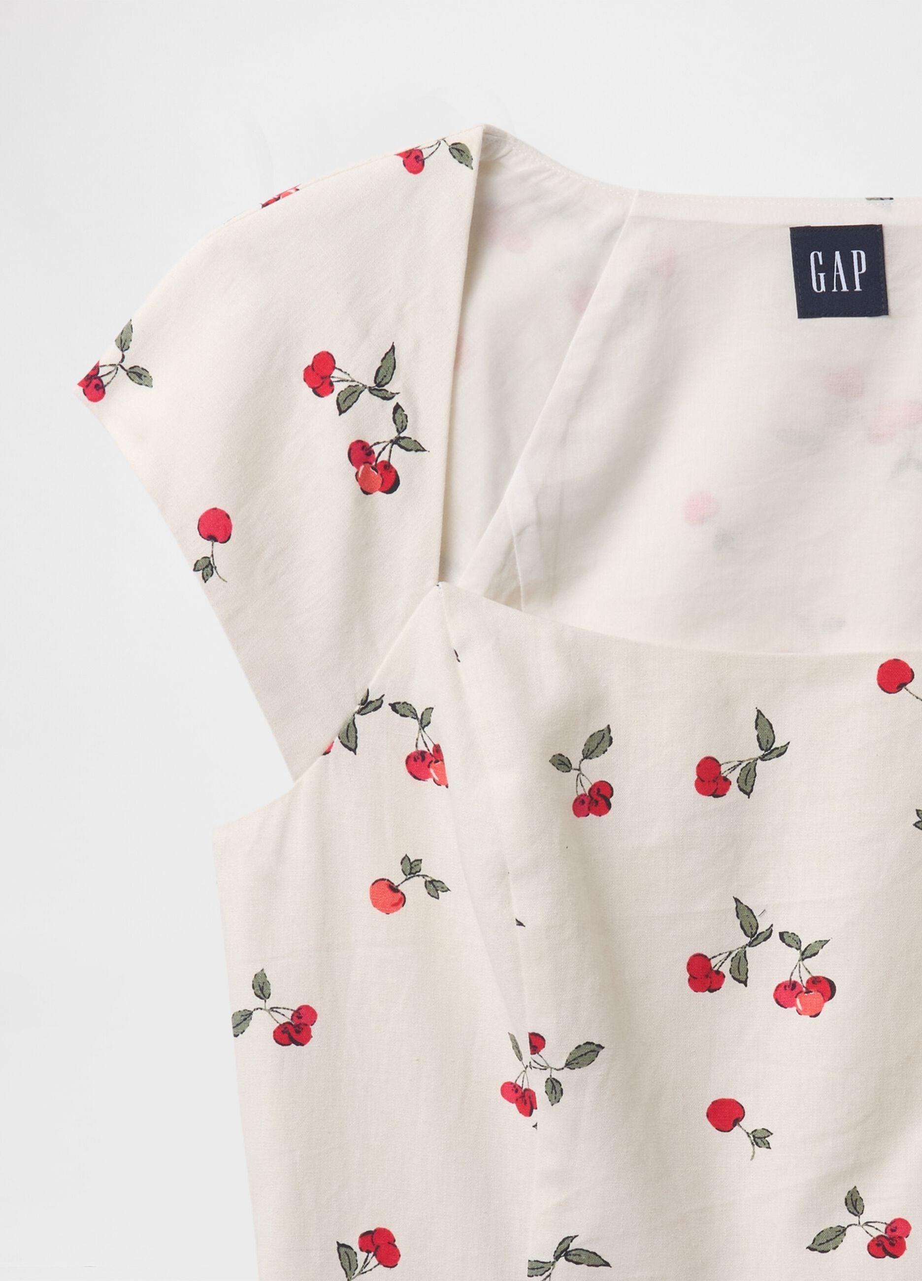 Blouse courte fleurie Gap