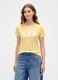Yellow Cotton T-shirt_0