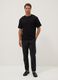Schwarze Chinohose in Regular Fit_0