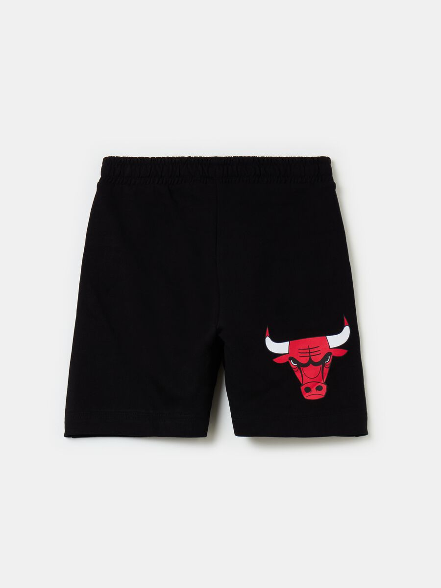 Shorts con stampa NBA Chicago Bulls_0