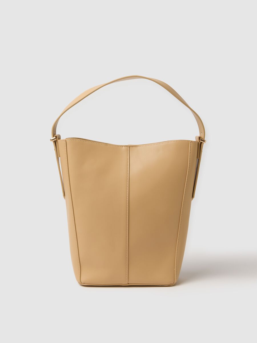 Bolso bombonera beige_0